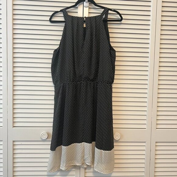 Maurices Polka Dot Dress Size 0X - Picture 5 of 9